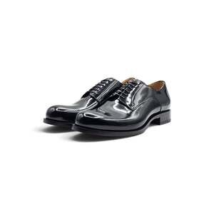 Christian Louboutin Moustachou Leather Derby Shoes Black EU 43 US 10 NWOB $1,250